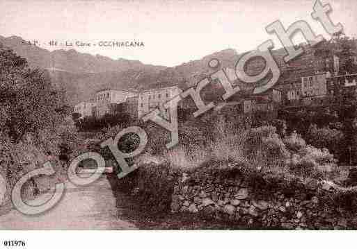 Ville de OCCHIATANA Carte postale ancienne