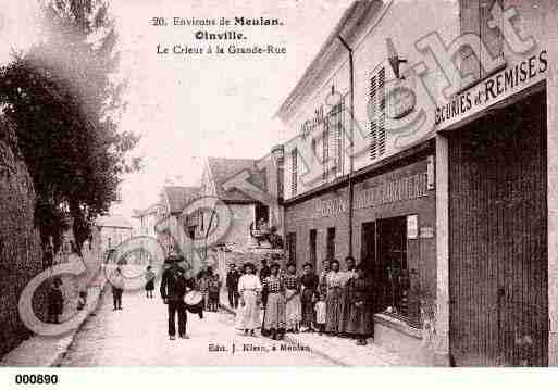 Ville de OINVILLESURMONTCIENT Carte postale ancienne