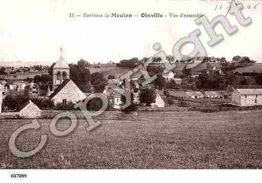 Ville de OINVILLESURMONTCIENT Carte postale ancienne