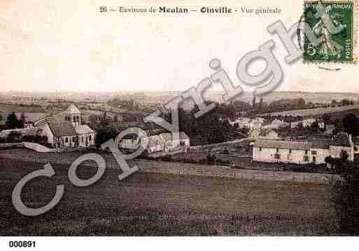 Ville de OINVILLESURMONTCIENT Carte postale ancienne