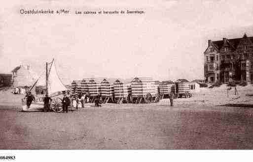 Ville de OOSTDUINKERKE Carte postale ancienne Ville de OOSTDUINKERKE Carte postale ancienne