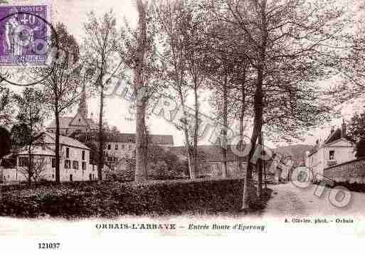 Ville de ORBAISL\'ABBAYE Carte postale ancienne