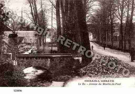 Ville de ORBAISL\'ABBAYE Carte postale ancienne