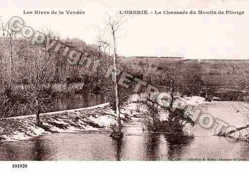 Ville de ORBRIE(L\') Carte postale ancienne