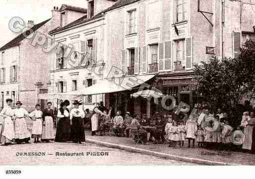 Ville de ORMESSONSURMARNE Carte postale ancienne