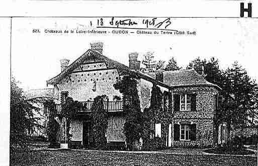 Ville de OUDON Carte postale ancienne