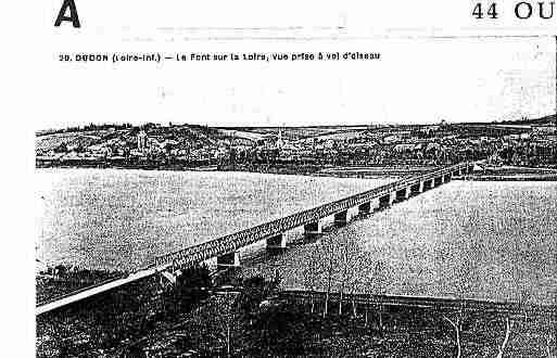 Ville de OUDON Carte postale ancienne