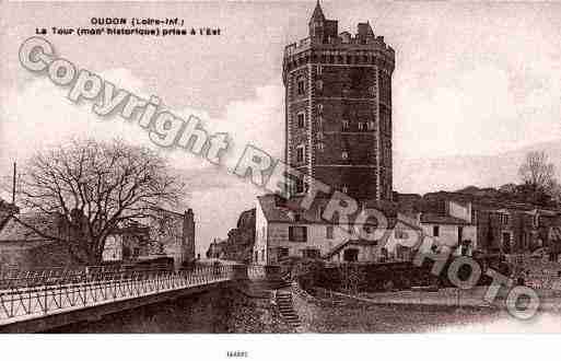 Ville de OUDON Carte postale ancienne