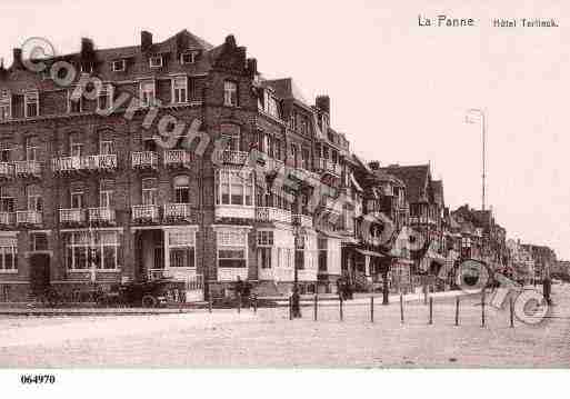 Ville de PANNE(LA) Carte postale ancienne