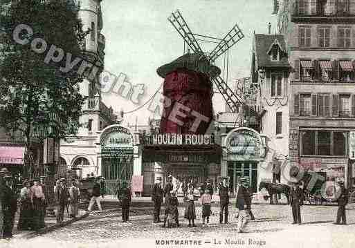 Ville de PARIS18 Carte postale ancienne
