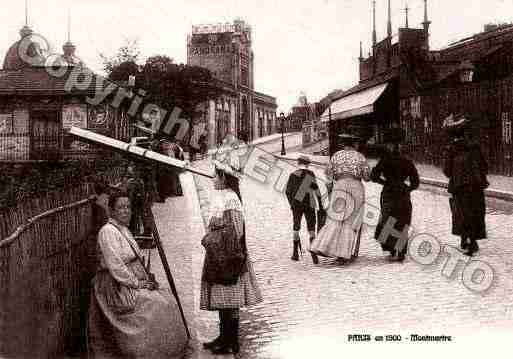 Ville de PARIS18 Carte postale ancienne