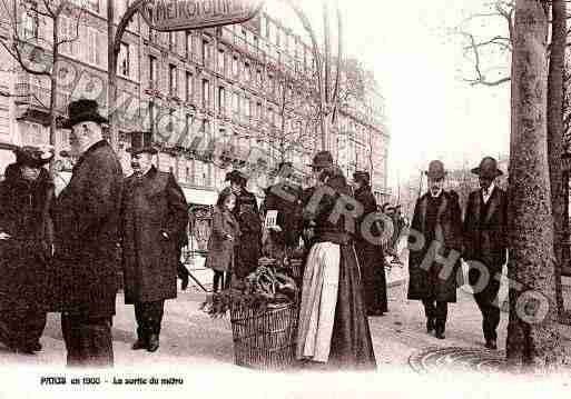 Ville de PARISVECU Carte postale ancienne