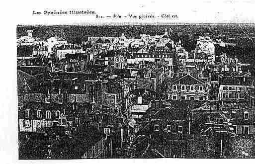 Ville de PAU Carte postale ancienne