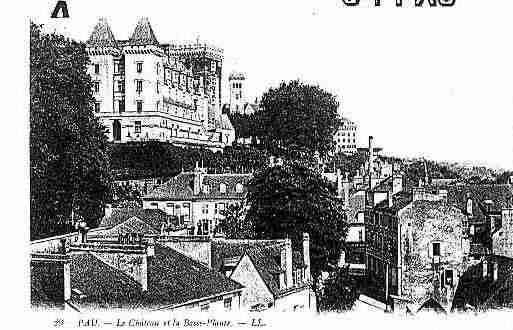 Ville de PAU Carte postale ancienne