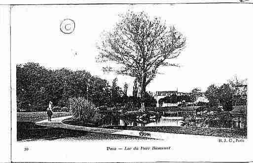 Ville de PAU Carte postale ancienne