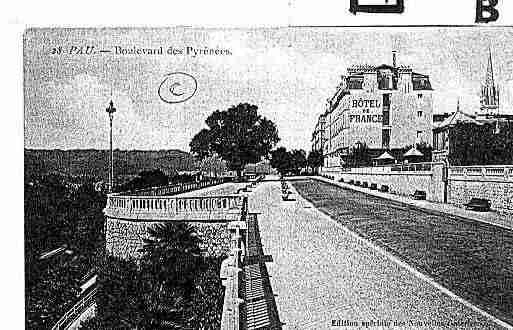 Ville de PAU Carte postale ancienne