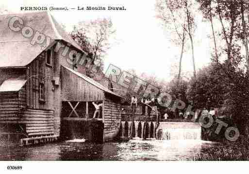 Ville de PERNOIS Carte postale ancienne