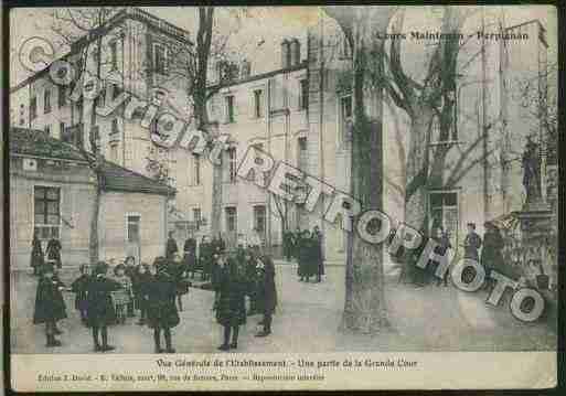 Ville de PERPIGNAN Carte postale ancienne