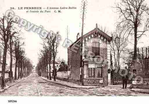 Ville de PERREUXSURMARNE(LE) Carte postale ancienne