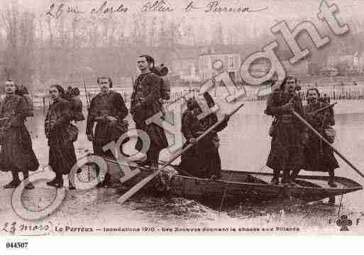 Ville de PERREUXSURMARNE(LE) Carte postale ancienne