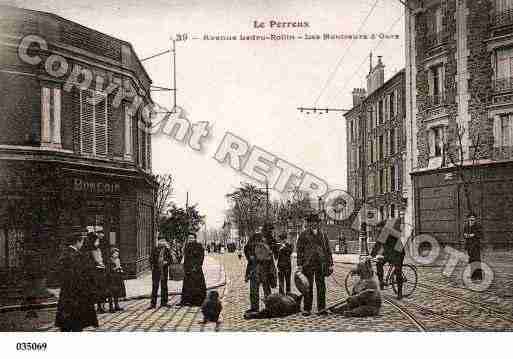 Ville de PERREUXSURMARNE(LE) Carte postale ancienne