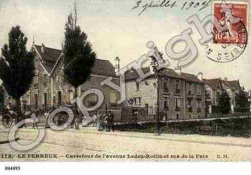 Ville de PERREUXSURMARNE(LE) Carte postale ancienne