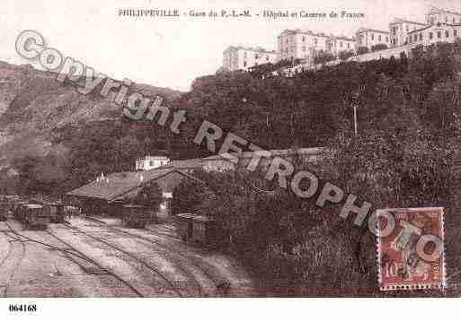 Ville de PHILIPPEVILLE Carte postale ancienne