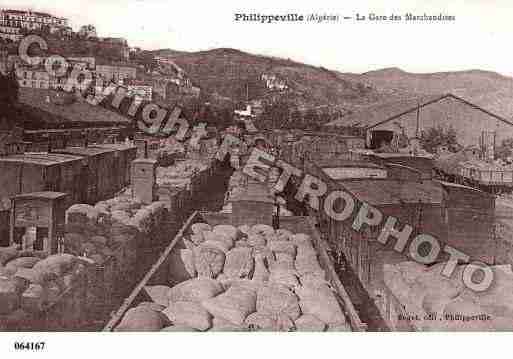 Ville de PHILIPPEVILLE Carte postale ancienne