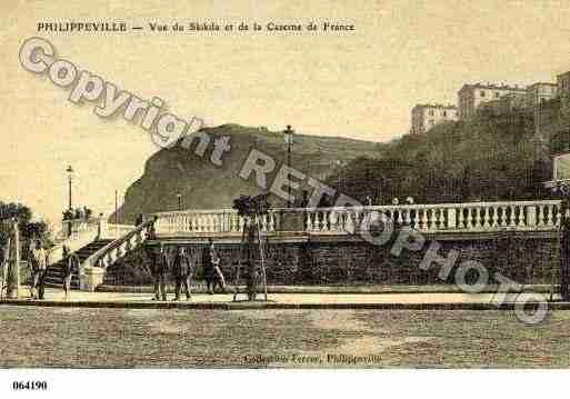 Ville de PHILIPPEVILLE Carte postale ancienne