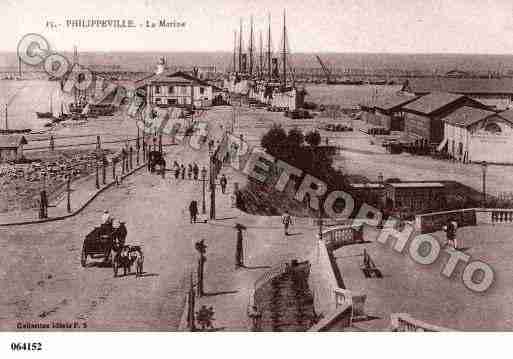Ville de PHILIPPEVILLE Carte postale ancienne Ville de PHILIPPEVILLE Carte postale ancienne
