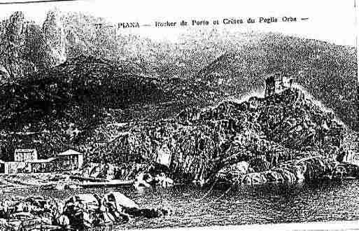 Ville de PIANA Carte postale ancienne