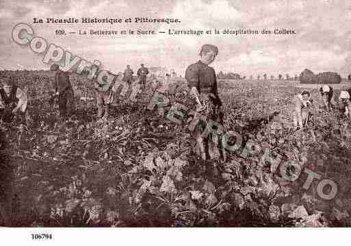 Ville de PICARDIE Carte postale ancienne Ville de PICARDIE Carte postale ancienne