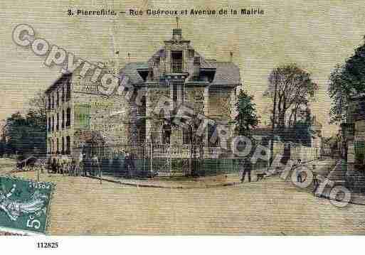 Ville de PIERREFITTESURSEINE Carte postale ancienne Ville de PIERREFITTESURSEINE Carte postale ancienne
