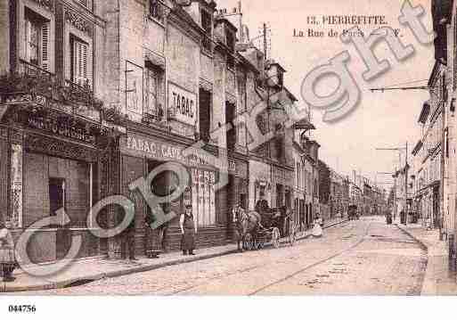Ville de PIERREFITTESURSEINE Carte postale ancienne Ville de PIERREFITTESURSEINE Carte postale ancienne