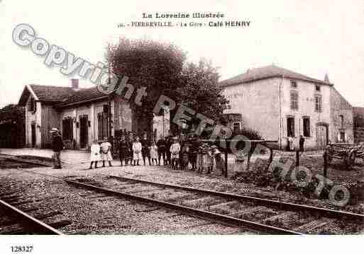 Ville de PIERREVILLE Carte postale ancienne