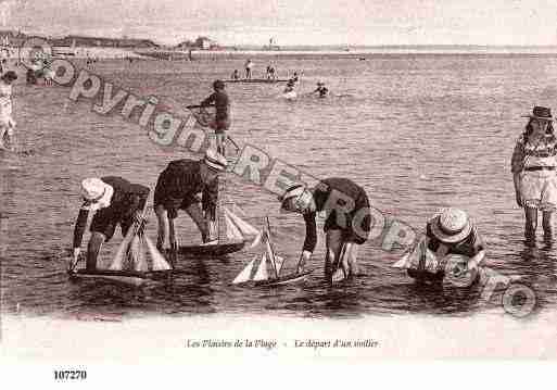 Ville de PLAGE Carte postale ancienne Ville de PLAGE Carte postale ancienne