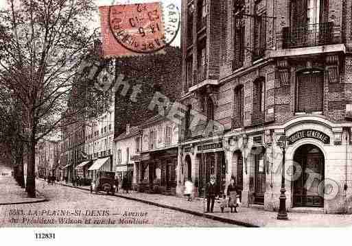 Ville de PLAINESAINTDENIS(LA) Carte postale ancienne Ville de PLAINESAINTDENIS(LA) Carte postale ancienne