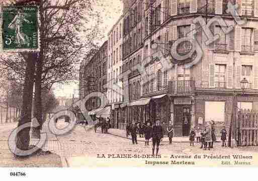 Ville de PLAINESAINTDENIS(LA) Carte postale ancienne