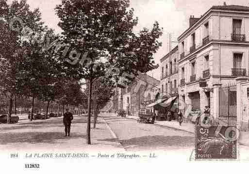 Ville de PLAINESAINTDENIS(LA) Carte postale ancienne Ville de PLAINESAINTDENIS(LA) Carte postale ancienne