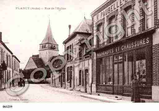 Ville de PLANCYL\'ABBAYE Carte postale ancienne