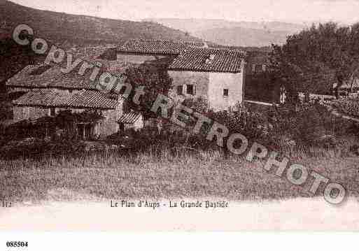 Ville de PLAND\\\'AUPS Carte postale ancienne