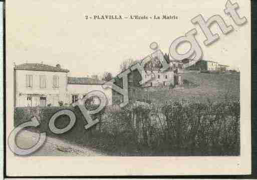 Ville de PLAVILLA Carte postale ancienne