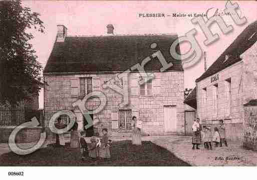 Ville de PLESSIERHULEU Carte postale ancienne