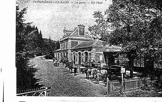 Ville de PLOMBIERES Carte postale ancienne