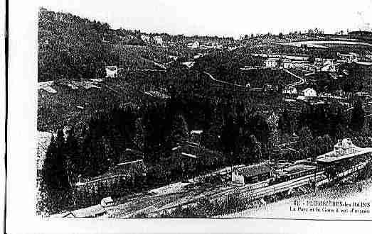 Ville de PLOMBIERES Carte postale ancienne