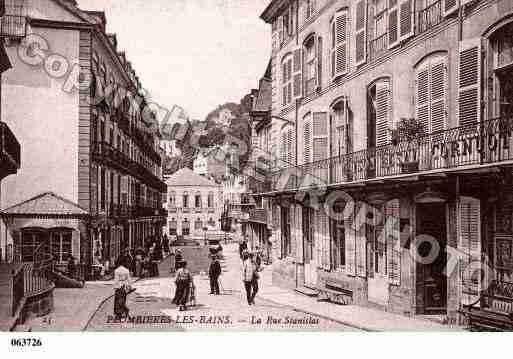 Ville de PLOMBIERES Carte postale ancienne