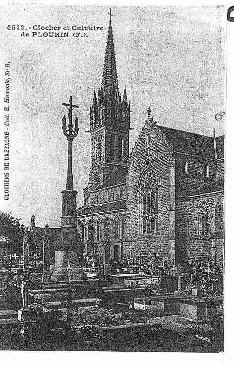 Ville de PLOURIN Carte postale ancienne Ville de PLOURIN Carte postale ancienne