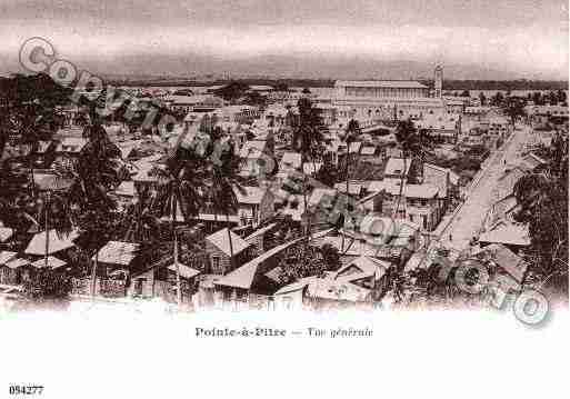 Ville de POINTEAPITRE Carte postale ancienne