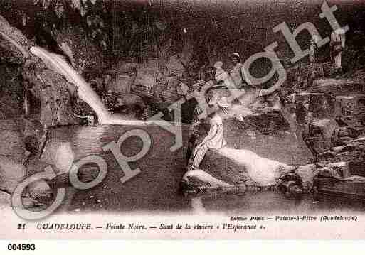 Ville de POINTENOIRE Carte postale ancienne