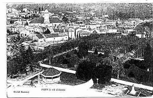 Ville de PONS Carte postale ancienne Ville de PONS Carte postale ancienne